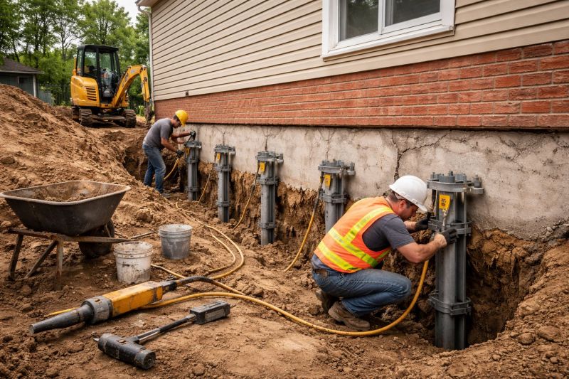Top Foundation Lifting Companies in Chagrin Falls, OH